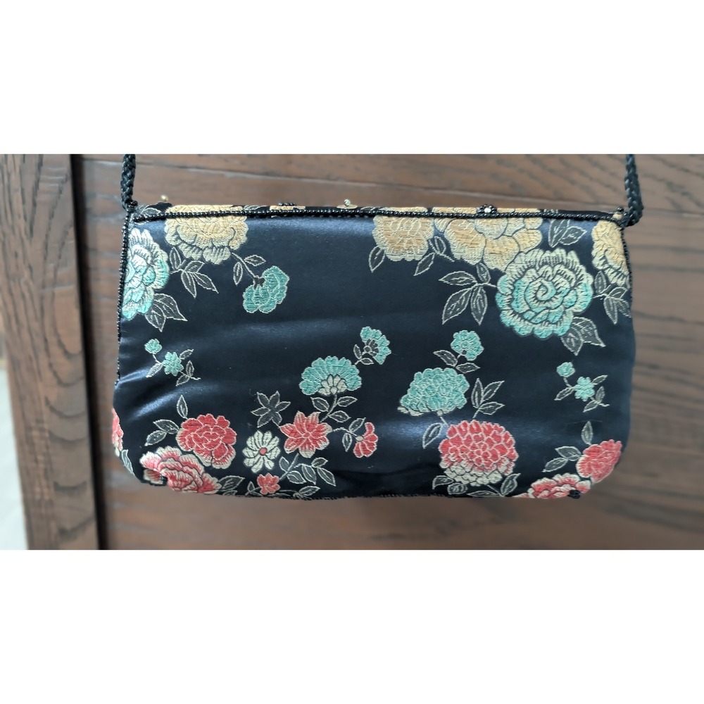 Silk Beaded Clutch